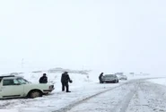 توقف بارش برف در ۱۰ محور گیلان؛ تردد جریان دارد
